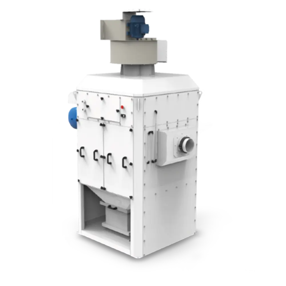 Filtro de cartucho industrial com capacidade de 76 m³.