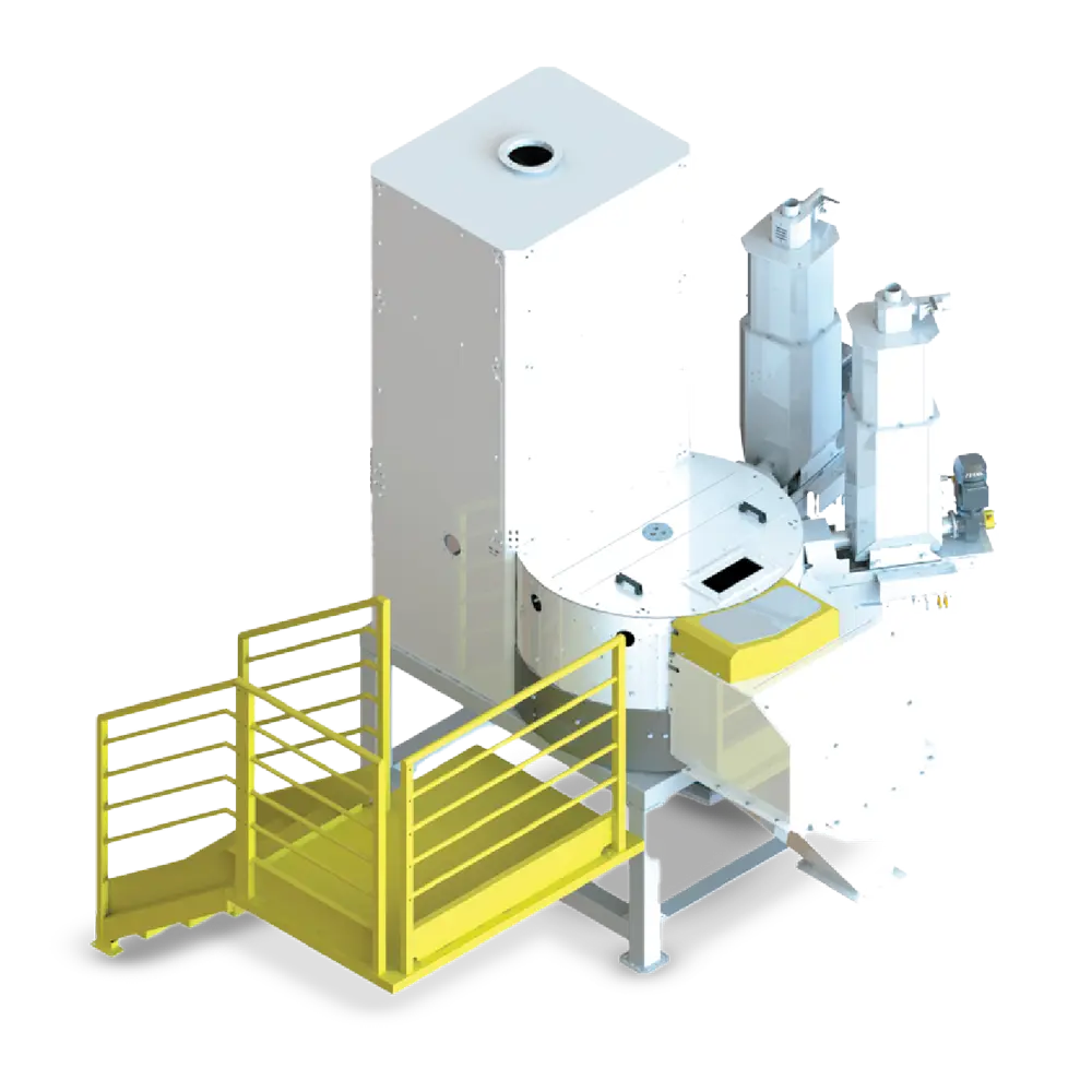 LS B130 — equipamento compacto da LS do Brasil.