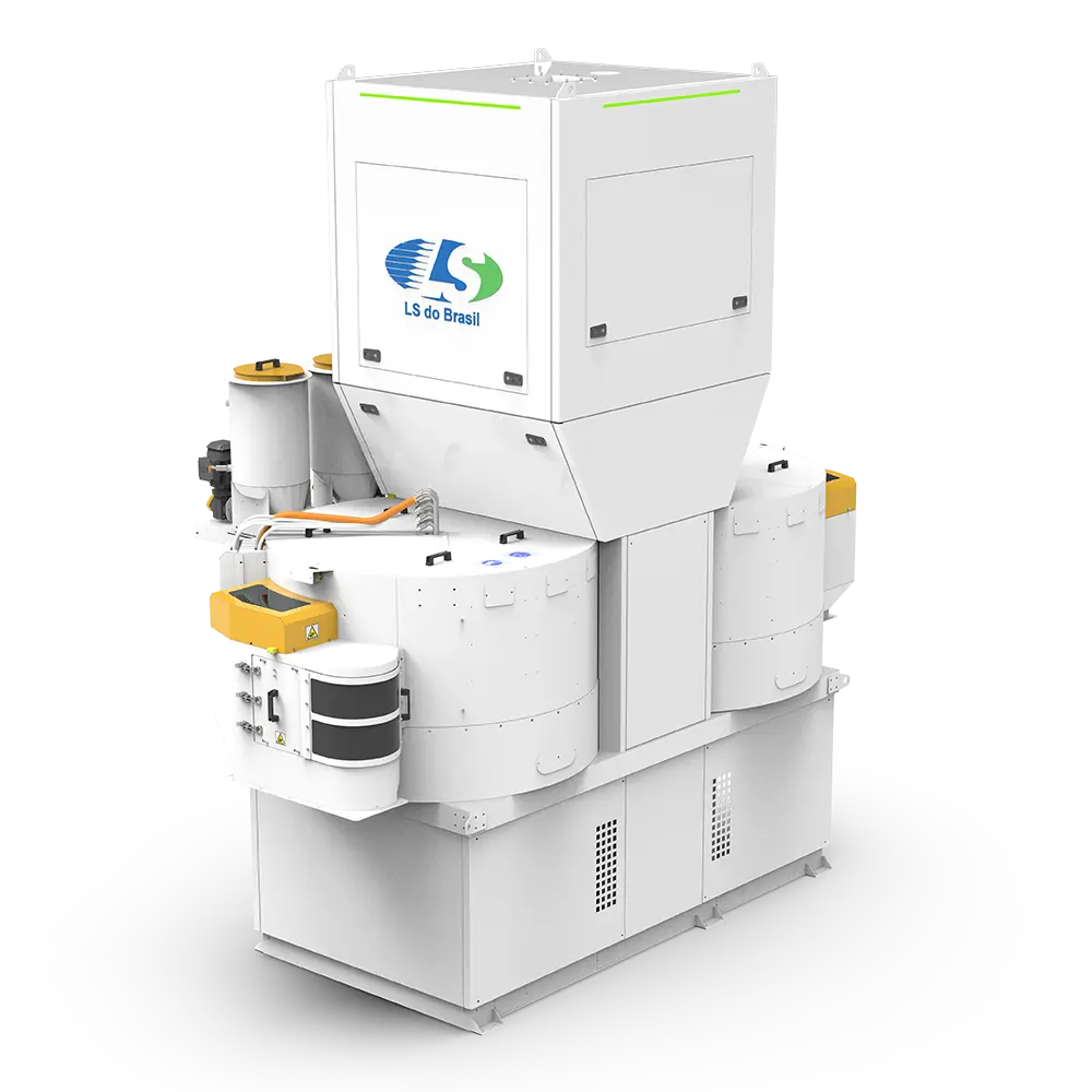 LS B300-D — modelo de equipamento de beneficiamento de sementes.