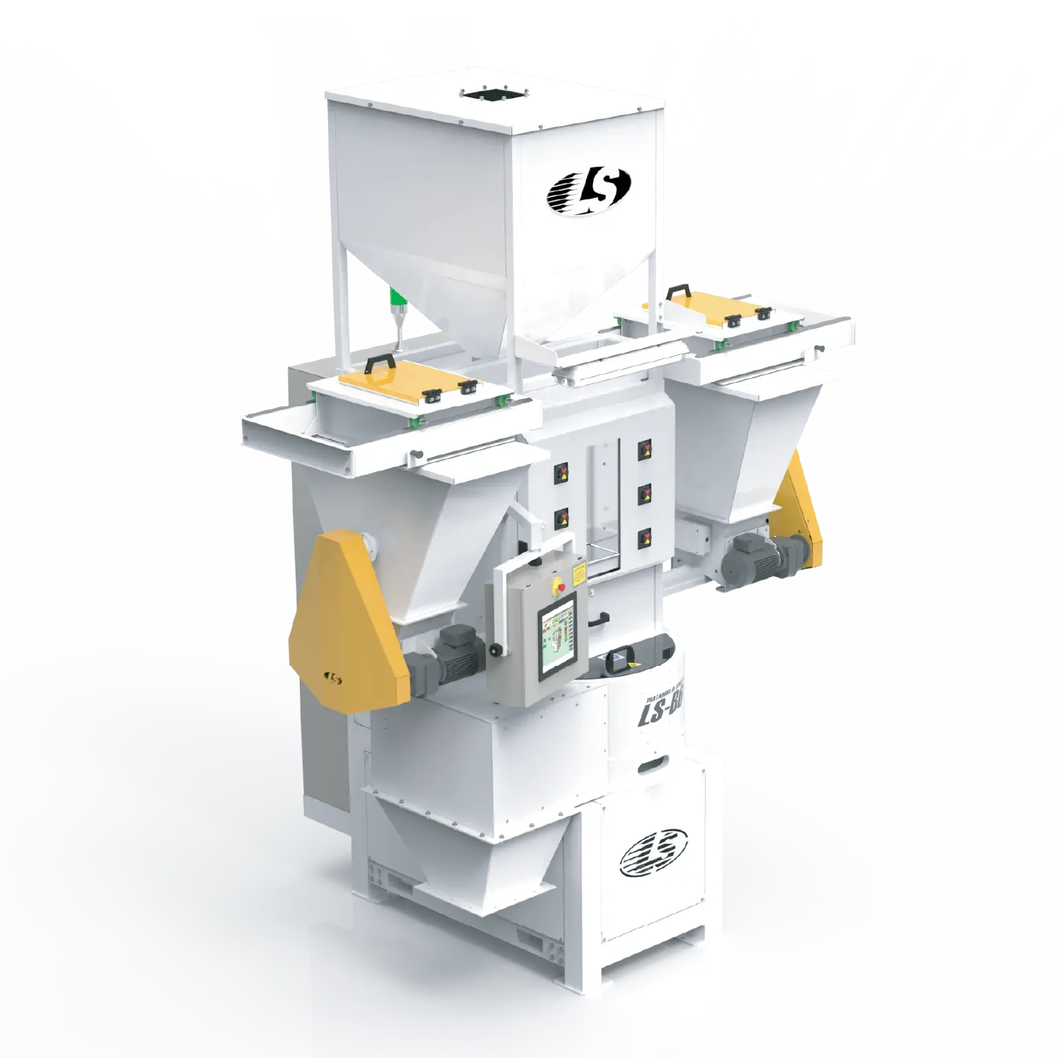 LS B50 — sistema básico para tratamento de sementes.