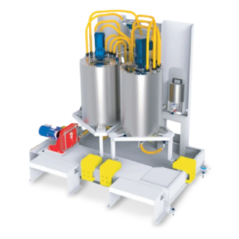 Sistema completo de mistura técnica da LS do Brasil.