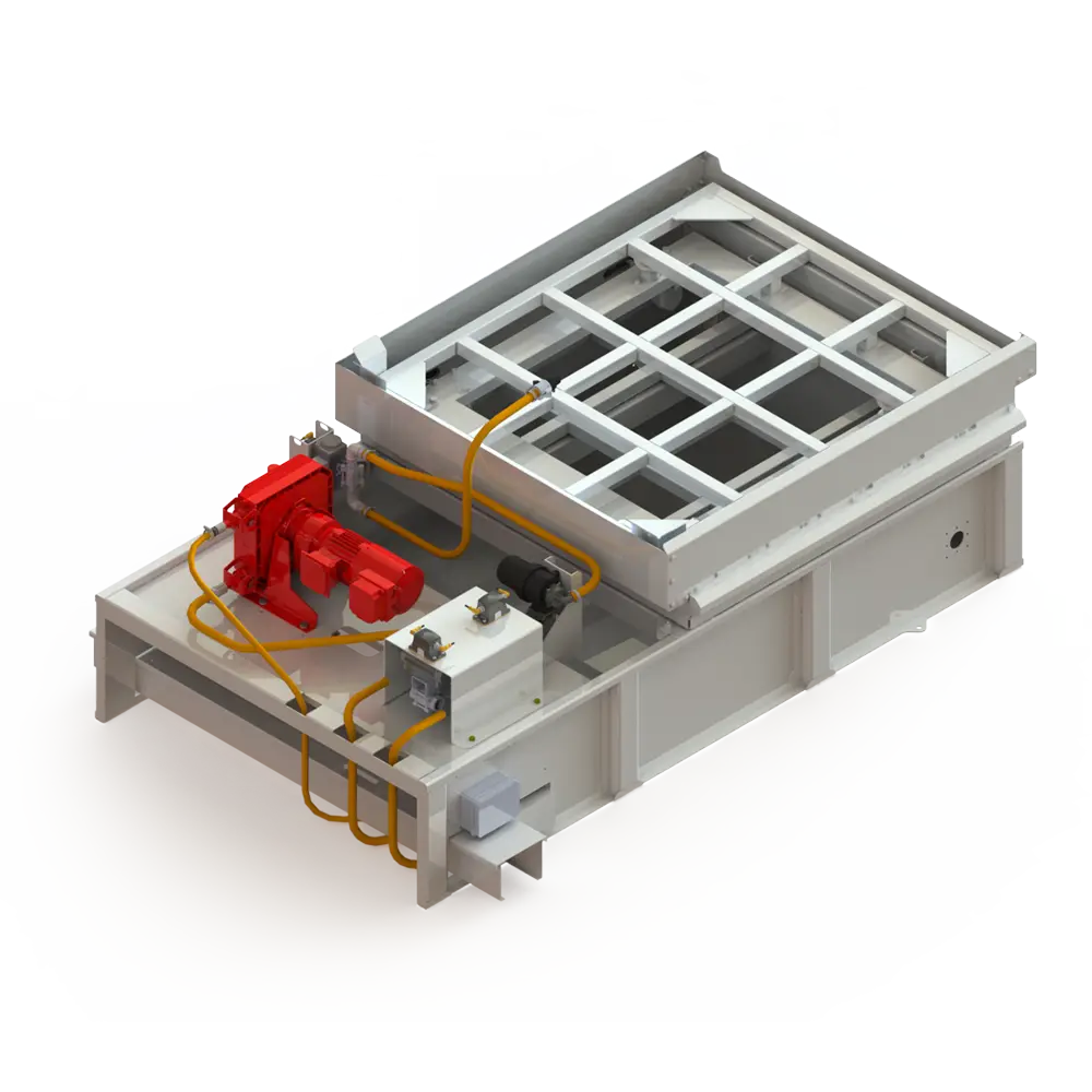 Tombador de IBC da LS do Brasil com estrutura reforçada.
